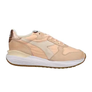 diadora Womens Venus Dirty Lace Up Sneakers Shoes Casual - Pink