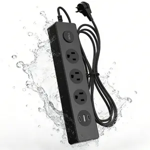 SOLL anti-leakage safety socket, surge protector, child lock safety fire protection, USB socket, multi-function socket. 1250W 1.5M Plug Port