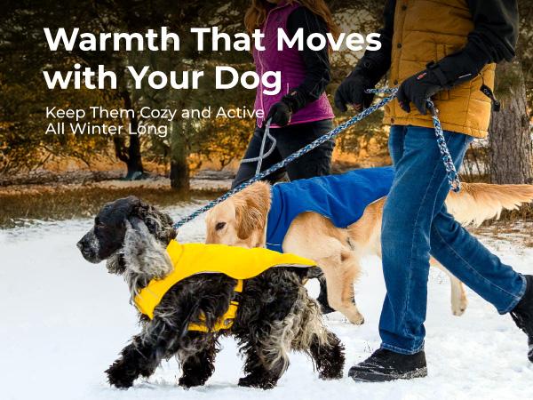 ororo Heated Dog Vest with Battery, Reflective Strips, Adjustable Padded Dog Vest with 4 Heating Zones