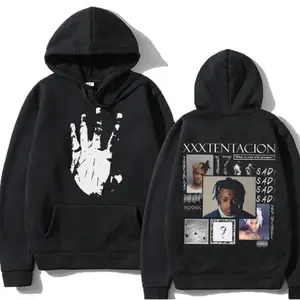 XXXTentacion Hoodie, Vintage Rap Hip Hop 2 sided Tee, Retro xxxtentacion graphic Shirt, Y2K Streetwear style, Gift For Him