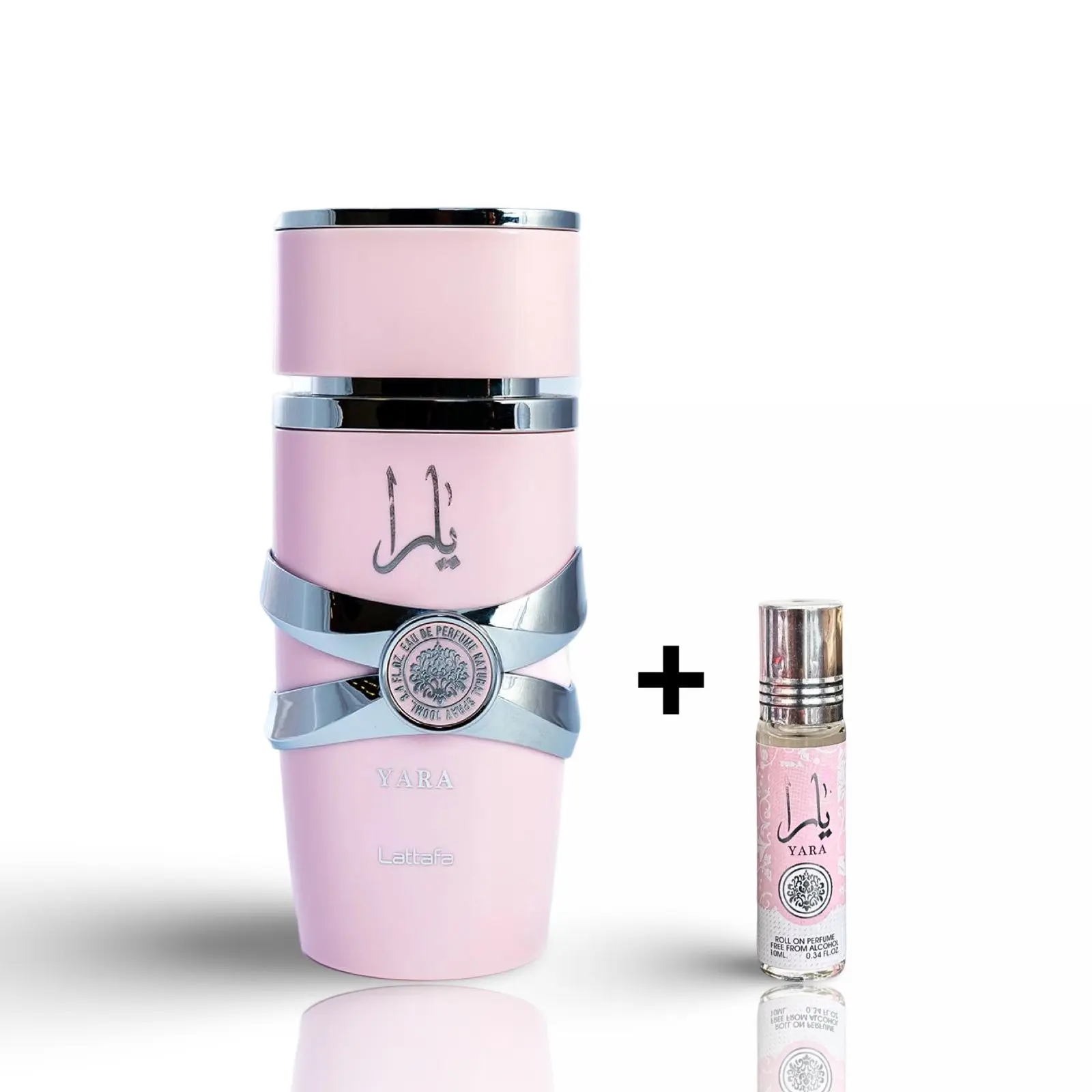 Lattafa Perfumes Yara 100 ml (3.4 OZ)  EDP & Yara Roll-on Oil 10 ml (0.34 OZ) - Yara Value Pack For Women - Long Lasting Perfume For Women Vanilla Fragrance Eau De Parfum perfume  oils i got you  vanilla, Floral, Aroma