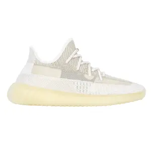 adidas Mens Yeezy Boost 350 V2 Lace Up Sneakers Shoes Casual - White