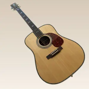 41 Inch D45 Acoustic Guitar, Spruce Top & Rosewood Back, Professional Dreadnought Guitar for Beginner & Advanced Players