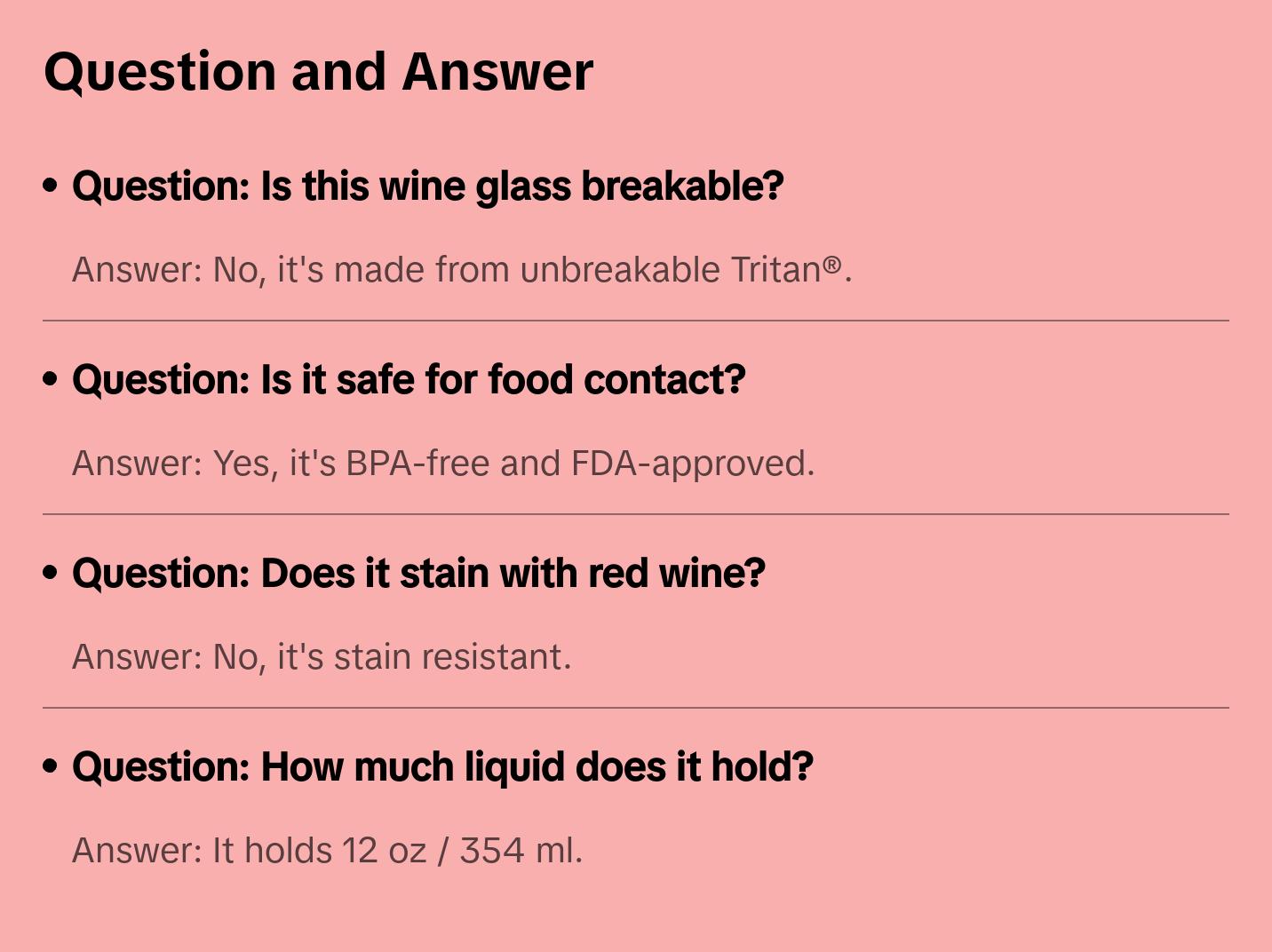 Guaranteed Unbreakable Stemmed Wine 12 oz.