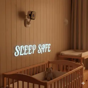 Smart HD Baby Monitor with Two-Way Audio – Your Eyes and Ears 24/7 camera
