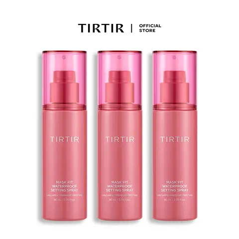 [TIRTIR Official] Triple Matte Hold Longwear Set | Mask Fit Waterproof Setting Spray (3EA) l Flawless, Long-lasting wear, Matte but not greasy, Sensitive-skin friendly & soothing