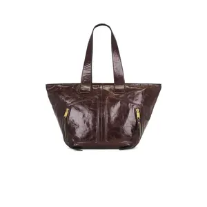 ALLSAINTS Jean Rey Tote Bag in Cognac Brown