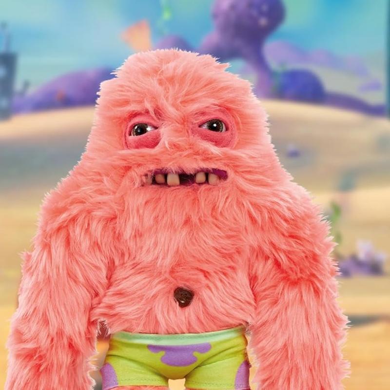 FuOriginal Fuggler 22cm Official Collab Plush, Toothy Ugly-Cute Tooth Monster, Adorable Collectible Toy, Stuffed Animal