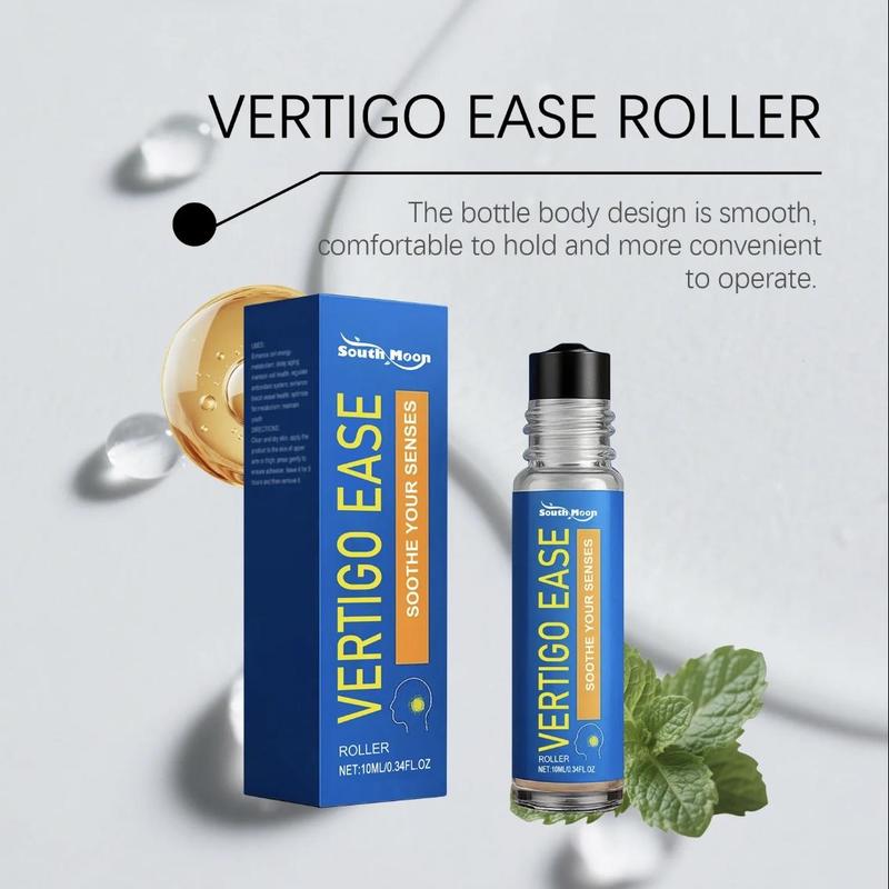 [buy one free one] Vertigo Ease Aromatherapy Roll -Essential Oils for Dizziness & Nausea -10ml