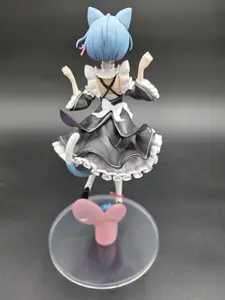 Azure Neko Maid Statue [SL-RZ-REM-01] – Zero Series –PVC Art Sculpture