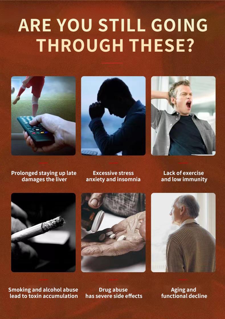 Kidney Tea Formula Ginseng Five Treasure Tea Combination Scented Tea Red Date Wolfberry Tea Men's and Women Tea Health Dried Fruit Beverage Loaded Tea Packets, Christmas gift,Recommend to a friend-TikTokShopBlackFriday