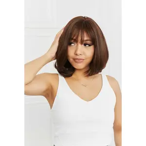 Full-Machine Bobo Synthetic Wigs 9''