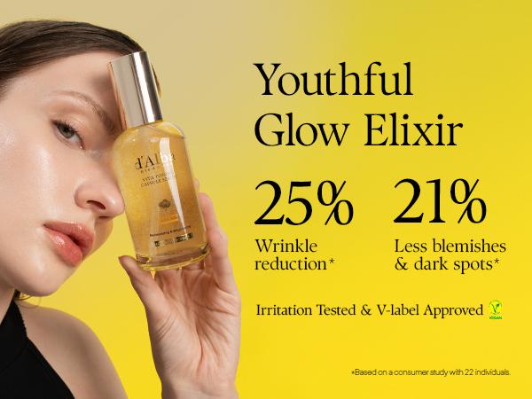 [OFFICIAL d'Alba] [Set] Daily 3 Step Radiant Glow Full Skincare Set l Vita Toning Line l Even Out Skin & Reduce Dark Spots l Simplify Your Skincare with All-In-One Vitamin Routine l Toner + Serum + Cream