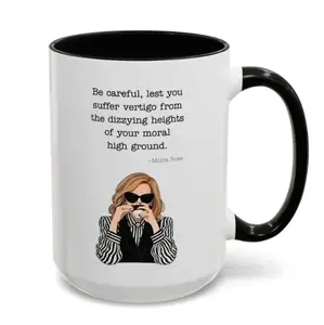 Moira Rose Quote Mug, Schitt's Creek Moira Rose Mug Bedeviled With Meetings, Creek Mug For TV Show and Movies Fans