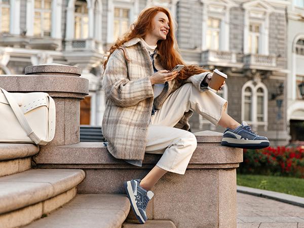 DREAM PAIRS Women's Sneakers Walking Lace-Up Comfortable Casual Rube Flat Low-Top Fashion Sneakers Shoes