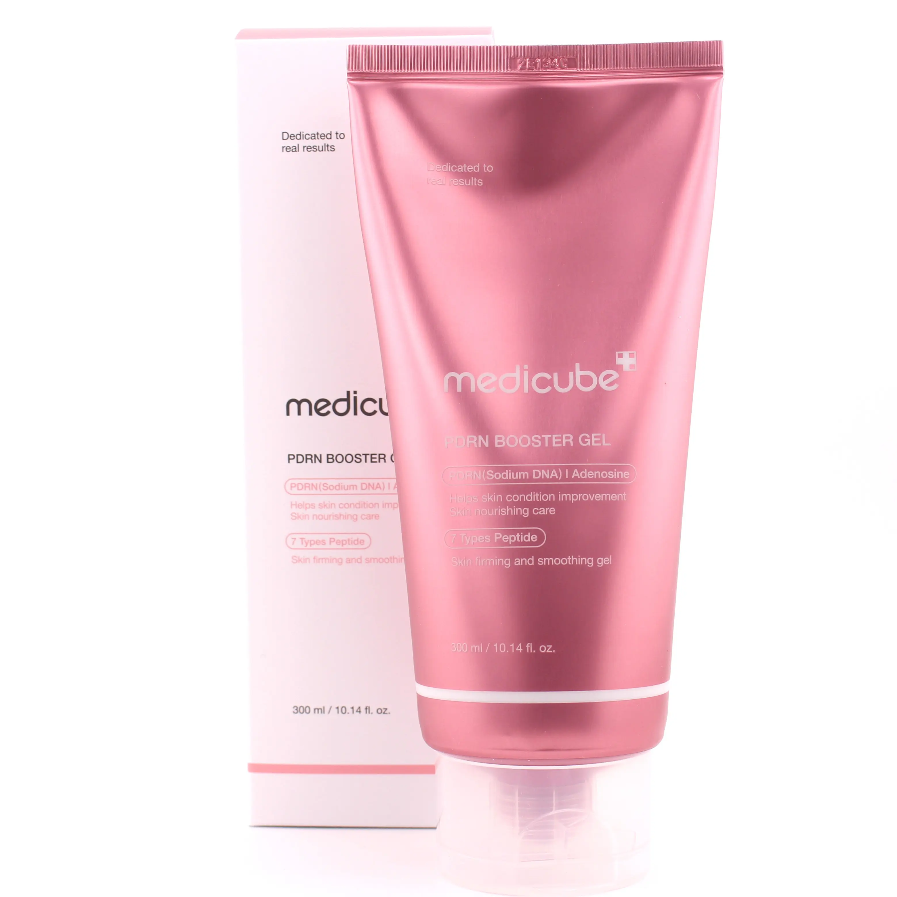 Medicube PDRN Booster Gel (300ml, 300g) - Hydrating Moisturizer with Hyaluronic Acid for Sensitive Skin Repair, Lightweight Formula for Moisture Retention & Radiant Complexion