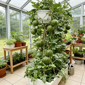 Mini Watermelon Seeds | Extra Sweet Small Watermelon | High Germination Rate | Compact Fruit Variety | Container & Garden Growing | Balcony Patio Backyard | Easy to Grow | Beginner Friendly | Non-GMO Watermelon Seeds