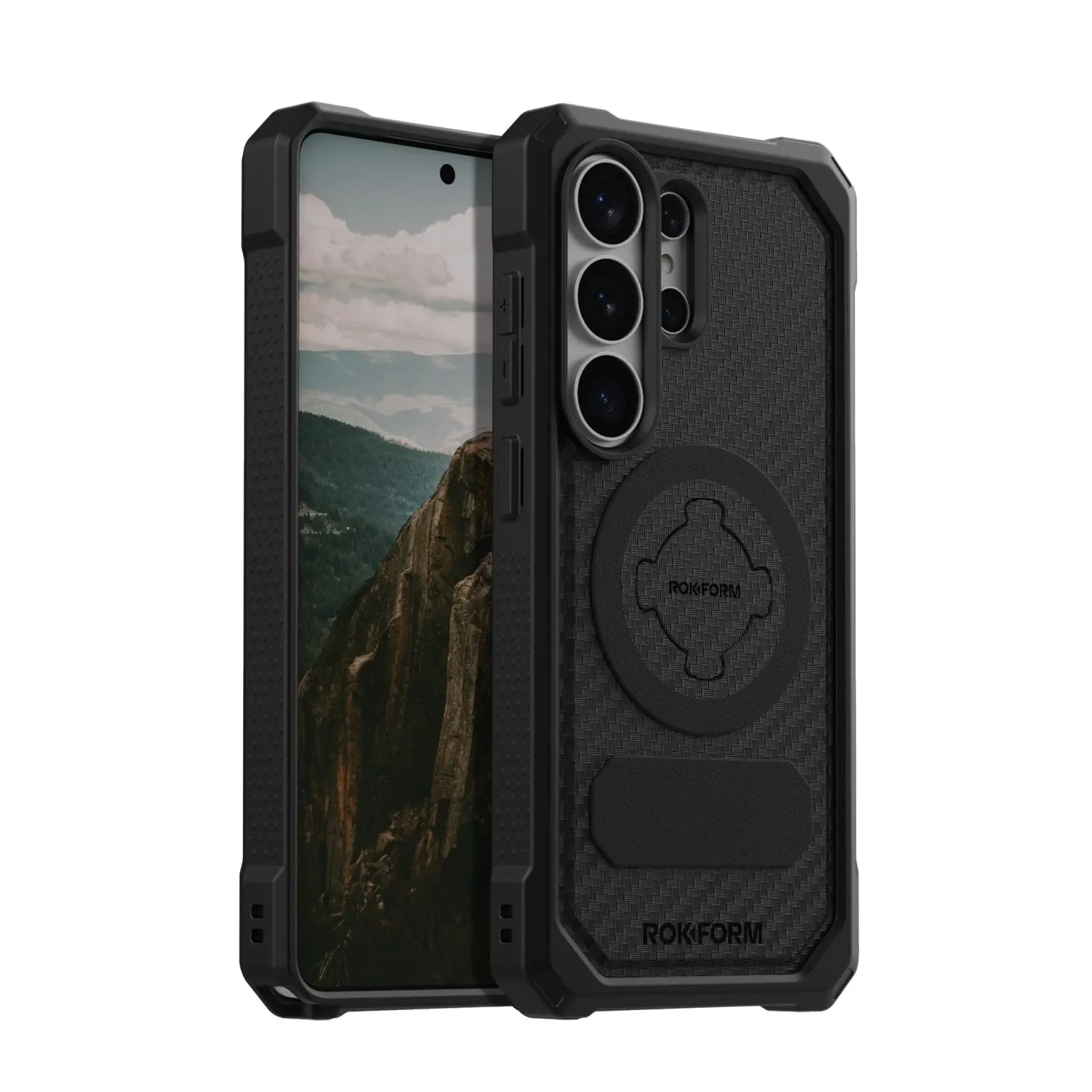 Rokform Rugged Magnetic Protective Casing Cover for Samsung Galaxy S26 Ultra Cellphone - 6 ft Military-Grade Drop Protection, Slim Fit Profile, Wireless-Friendly, RokLock Handheld Bike & Motorcycle Mount Ready, Full Access, Drop Proof