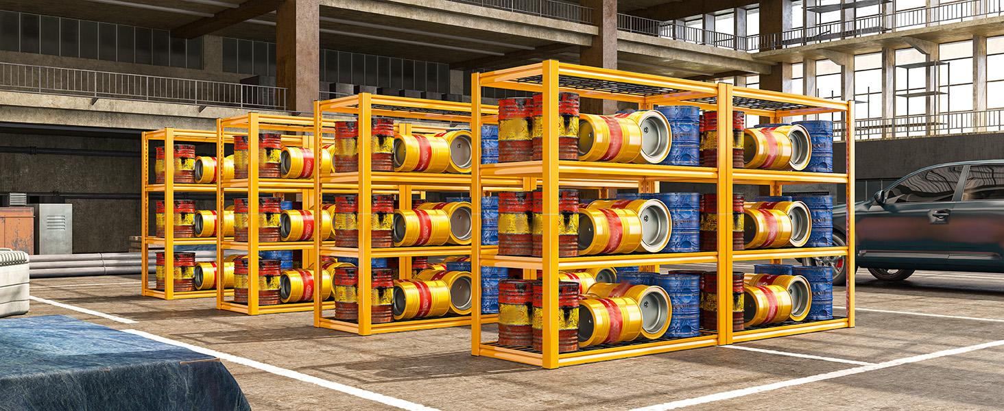 Raybee Heavy Duty Garage Shelves 5&4 Tier All Metal Wire Shelving Unit Height Adjustable Versatile Utility Shelf Rack for Warehouse Pantry Storage Store Organizer Raybee Heavy Duty Garage Shelves 5&4 Tier All Metal Wire Shelving Unit Height Adjustable Versatile Utility Shelf Rack for Warehouse Pantry Storage Store Organizer