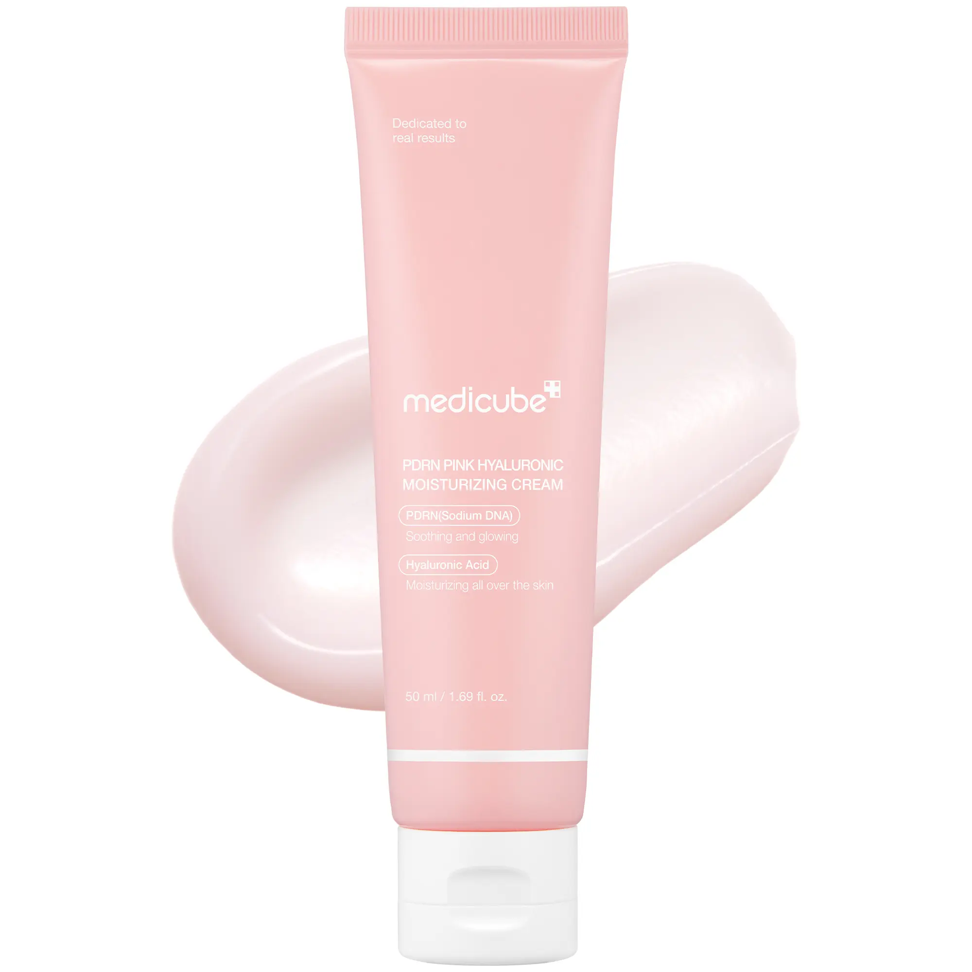 [medicube] PDRN Pink Hyaluronic Moisturizing CreamㅣPink Soothing CreamㅣSalmon DNA, Salmon PDRN, Hydrating, Moisturizing, Firming, Uneven Skin Tone, Pore Care, Korean Skincare, Vegan Option