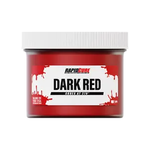 Rapid Cure Dark Red Screen Printing Plastisol Ink