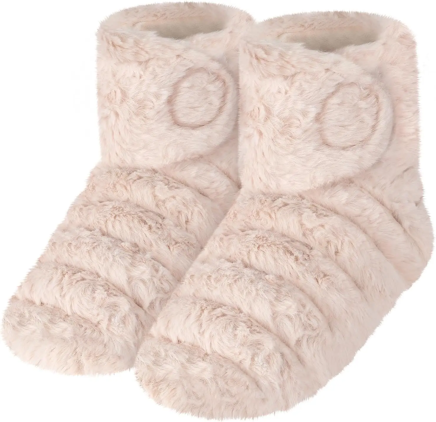 Microwavable Heating Booties - Versatile Foot Warmers That Keeps Feet Warm, for Cold Days, Home/On the Move Use, Giftable (Beauty & Personal Care Heat Patches)