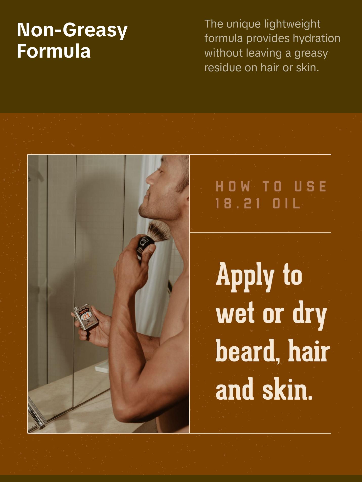 Noble Oud Beard, Hair and Skin Oil