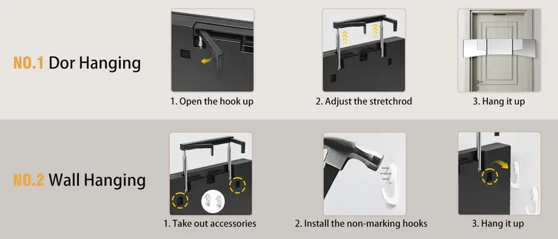 Umitec Adjustable 3-Way LED Mirror - Adjustable Portable Trifold Vanity Mirror for Shaving, Grooming, Cool Gifts for Adults, Christmas Gifts for Husband Umitec Adjustable 3-Way LED Mirror - Adjustable Portable Trifold Vanity Mirror for Shaving, Grooming, Cool Gifts for Adults, Christmas Gifts for Husband