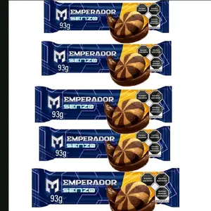 5 packs of Emperador Senzo cookies, 93g each.