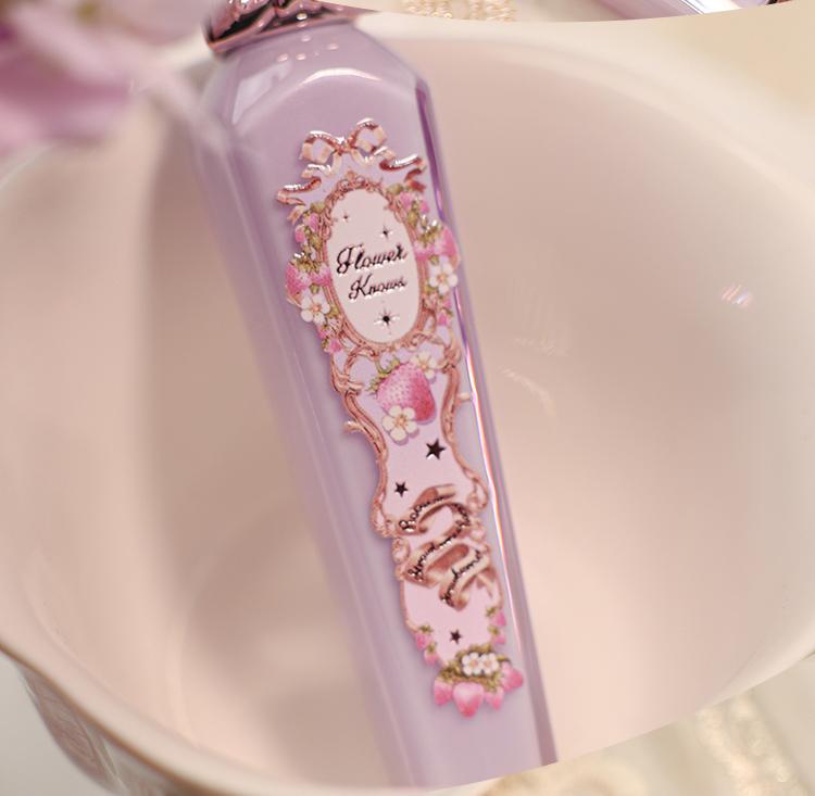 Flower Knows Violet Strawberry Rococo Collection Glowy Lip Gloss, lipstick, makeup,glossy, blurring lips, weightless, dealsforyoudays