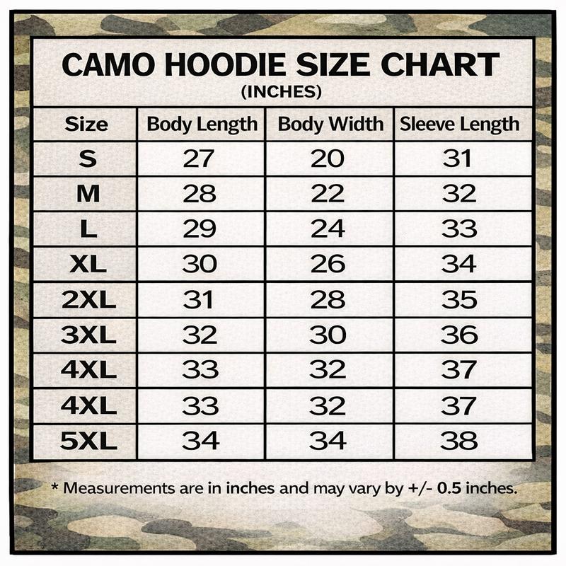 White Oak Camo Streetwear Hoodie