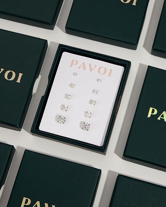 PAVOI 14K Gold Plated Women's X Ring Simulated Diamond CZ Criss Cross Ring