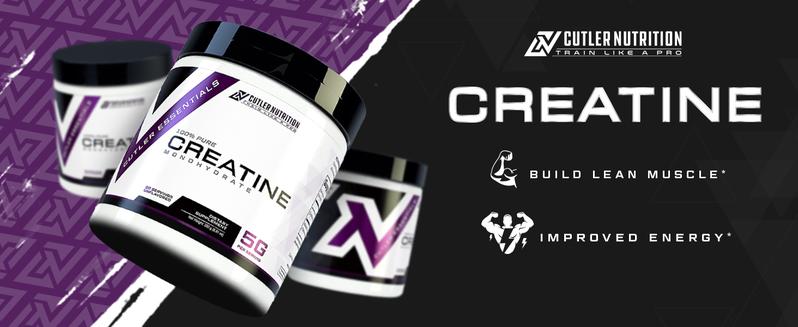 Cutler Nutrition Creatine Monohydrate Supplement Unflavored