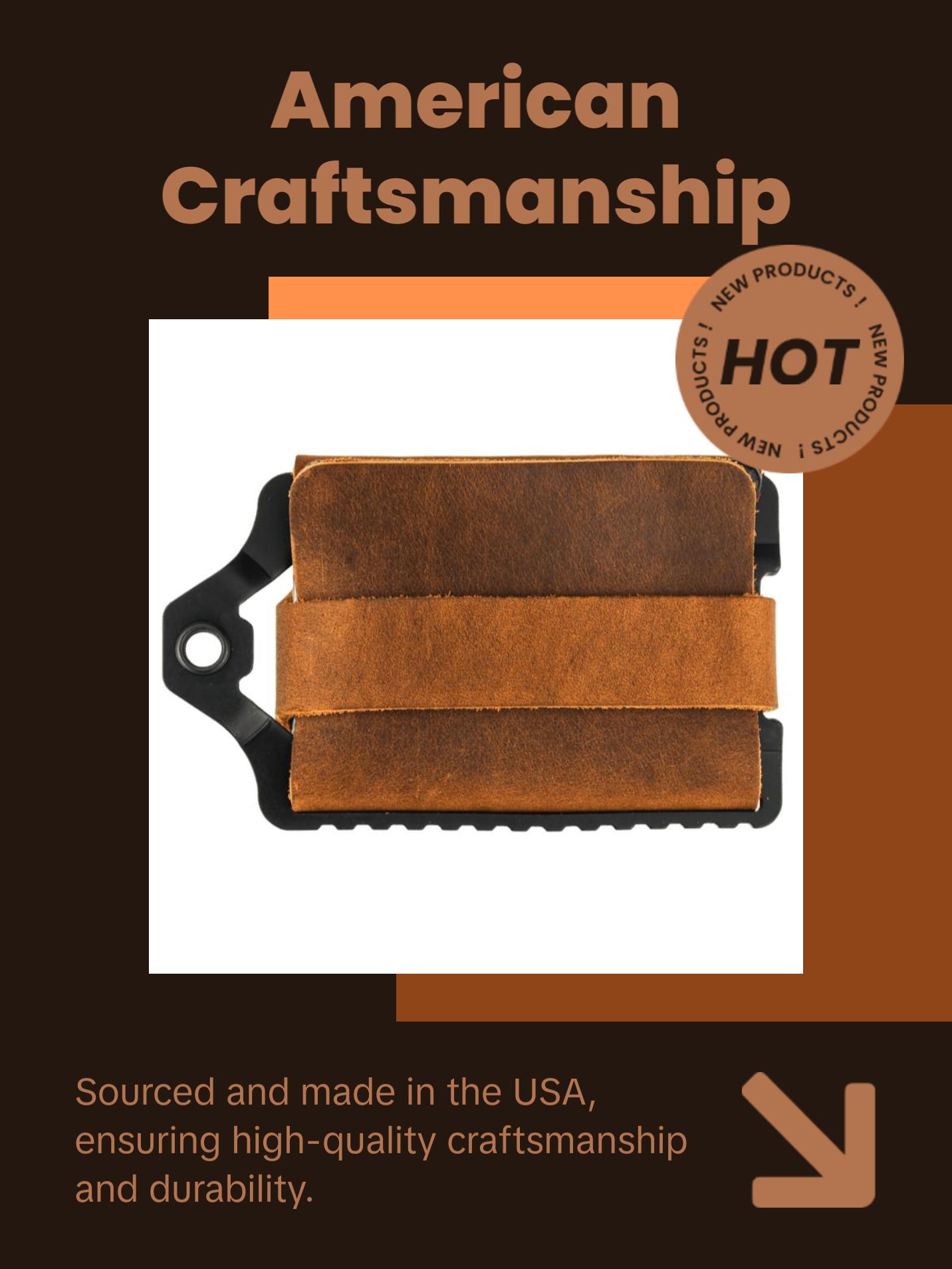 Element Wallet - Black Tobacco Brown