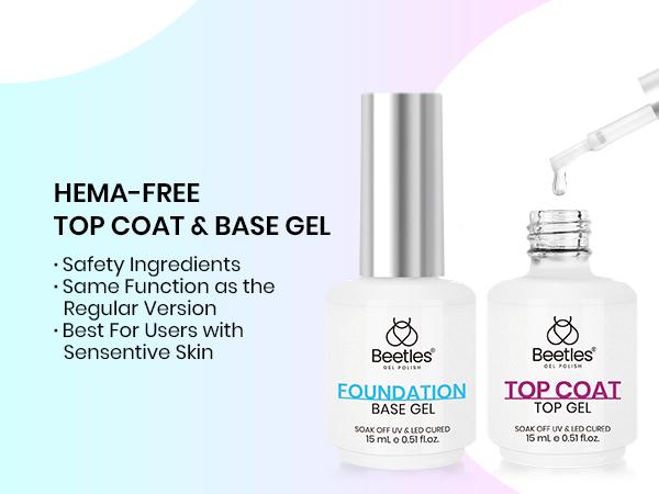 Beetles Nail Prep Kit Nail Dehydrator and Primer Nail Care Tool Kit 20ml Large Capacity Acid-Free & Hema-Free Dehydrate Bond Primer with Manicure Tools for Acrylic Nail for Women