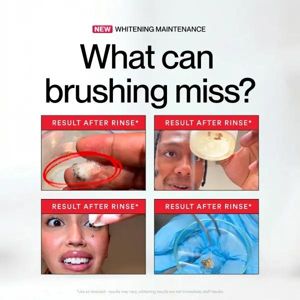 Hismile iD Stain Whitening Mouthwash 237ml | Teeth Whitening, Freshens Breath & Inhibits Bacteria Growth with Essential Oils | Portable for Daily Use | Whiten. Freshen. Deep Clean.