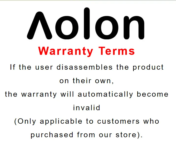 【After-Sales & Warranty Link】Aolon  Smartwatch  AMOLED HD Screen, Always-On Display, Heart Rate Monitor, 110+ Sports Modes, Waterproof, 120h Battery Life, Compatible with iOS & Android, Alloy Body, Includes Gifts
