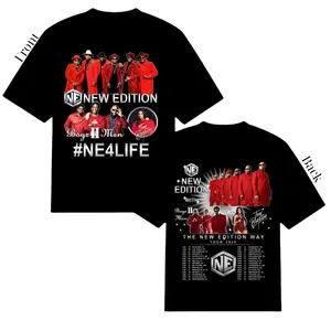 The New Edition Way Tour 2026 Concert T-Shirt – R&B Tour Merch Tee, NE4LIFE Front & Back Graphic Shirt