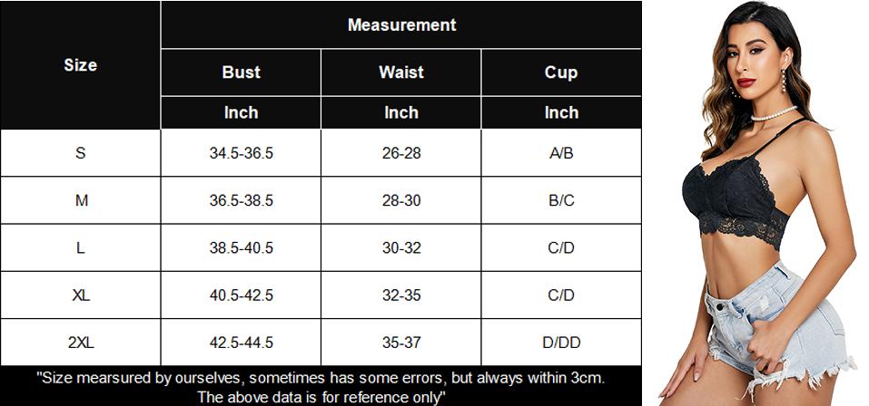 Avidlove Lace Bralettes for Women Padded Bralette Camisole Racerback Crop Top Floral Lace Bralettes V Neck Avidlove Lace Bralettes for Women Padded Bralette Camisole Racerback Crop Top Floral Lace Bralettes V Neck