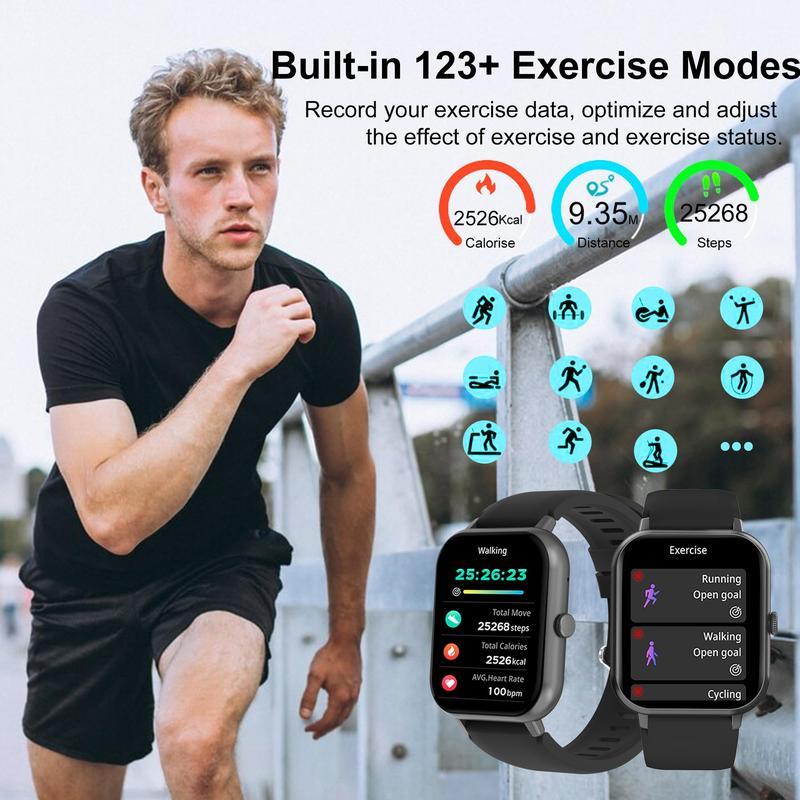 Ntaanoo 2026 T30 Smart Watch 1.69'' HD Touch Screen Fitness Tracker for Women & Men Heart Rate & Blood Oxygen Monitor Sleep Tracker IP68 Waterproof Magnetic Charging Compatible with Android & iOS Stylish Gift Watch - Wearable, Monitoring Ntaanoo 2026 T30 Smart Watch 1.69'' HD Touch Screen Fitness Tracker for Women & Men Heart Rate & Blood Oxygen Monitor Sleep Tracker IP68 Waterproof Magnetic Charging Compatible with Android & iOS Stylish Gift Watch - Wearable, Monitoring