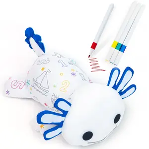 Axolotl Color and Wash Plush Toy