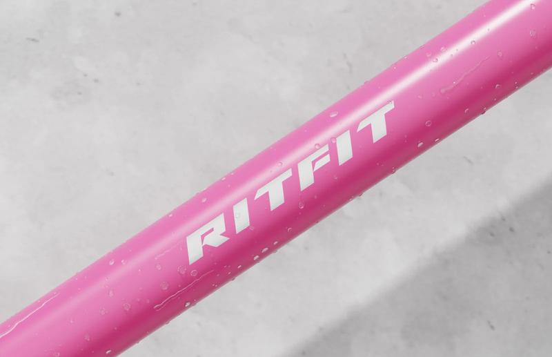 RitFit 15kg Pink Leopard Olympic Training Barbell