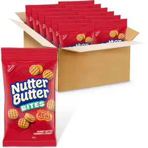 Nutter Butter Bites Peanut Butter Sandwich Cookies, 12 - 3 oz Bags