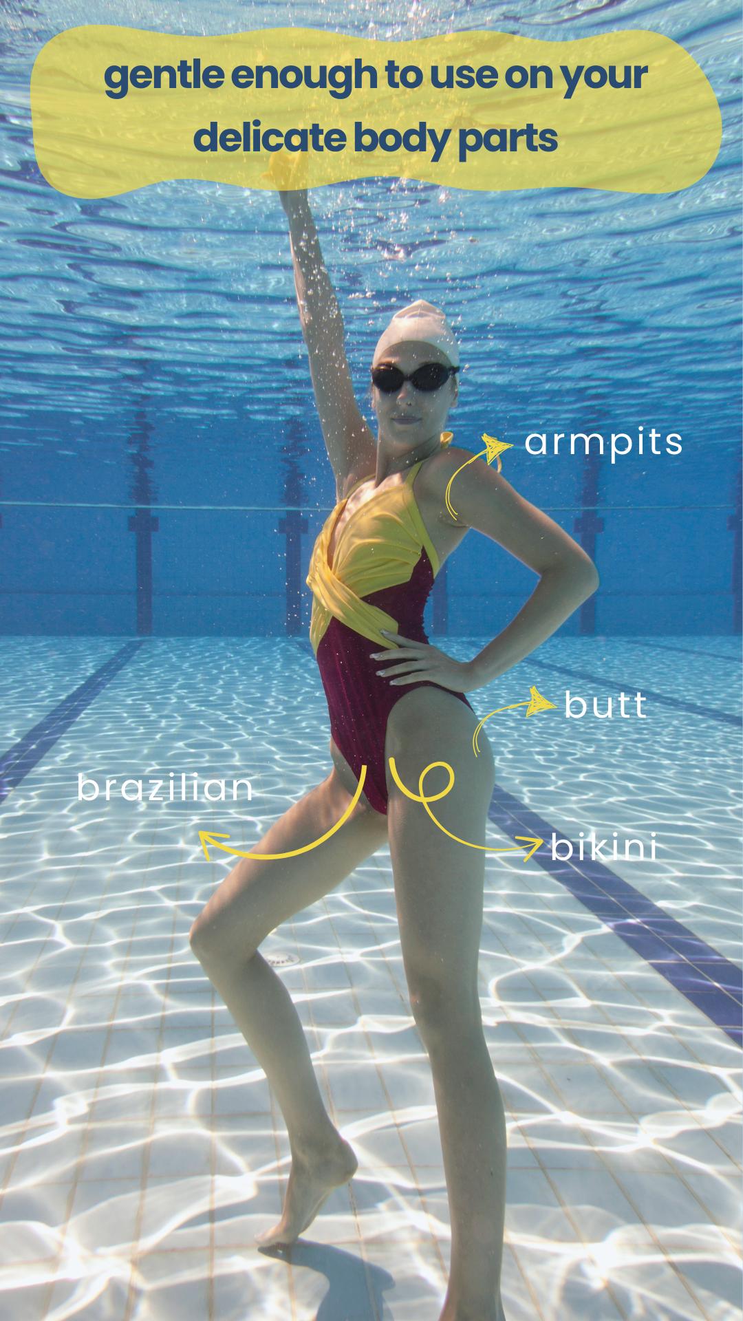 TRESS WELLNESS Bikini Star Hard Wax Beads – Sensitive Skin Formula – No Strip Needed – Brazilian, Face, Legs, Underarms, Bikini – Gentle At-Home Wax for Coarse Hair – Salon Quality Wax – Smooth Body Care – Hair Removal Waxing