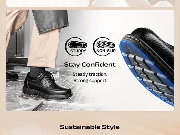 BRUNO MARC Men's Square Toe Dress Shoes Walk Oxfords with Removable Arch Booster & Cushioned Insole for Enhanced Comfort BRUNO MARC Men's Square Toe Dress Shoes Walk Oxfords with Removable Arch Booster & Cushioned Insole for Enhanced Comfort