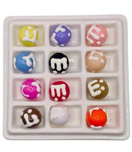 Hand-Painted Beads for Personalizing Jewelry Unique Design for Bracelets Necklaces Earrings & More Creative Beading for Crafts