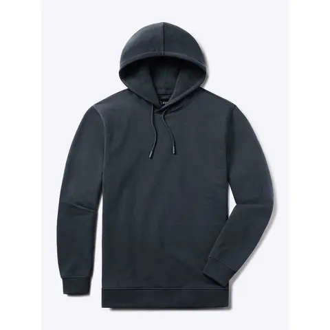 Cuts Men's Hyperloop French Terry Hoodie - Men's Hoodies, Fitted Cotton-Spandex Blend Pullover Sweatshirt, Tapered, 4-Way Stretch, Wrinkle Resistant, Hidden Pockets, Hooded with Drawcord, Do Not Iron | Matching Jogger Sport Top