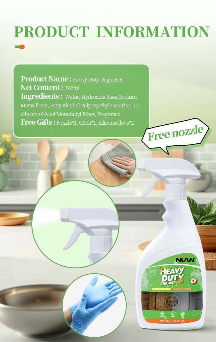 NUAN Christmas Special! Pro-Grade Formula – Eradicates Grease for Festive Prep, Exclusive Drop!