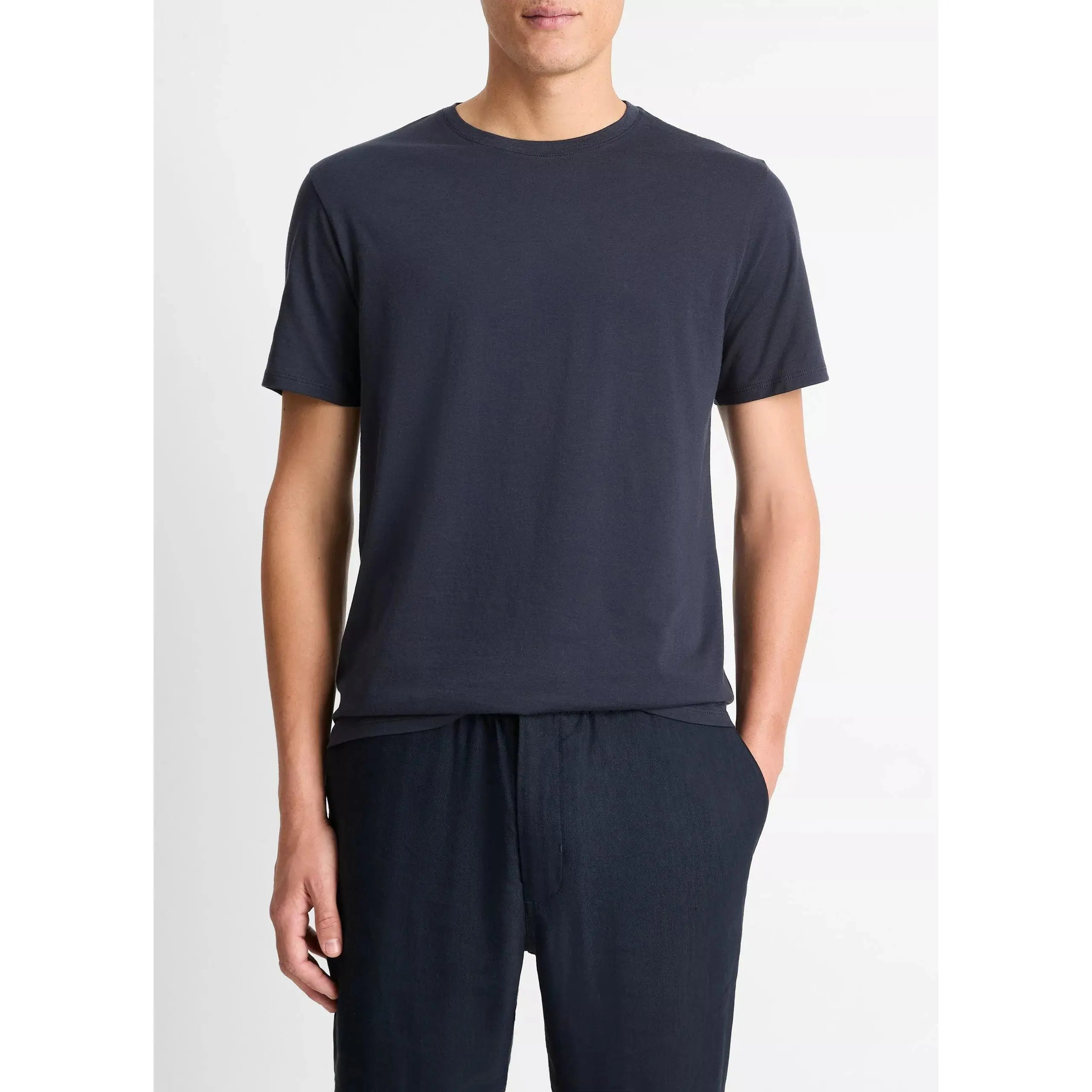 Vince Men’s Pima Cotton Crew Neck T-Shirt