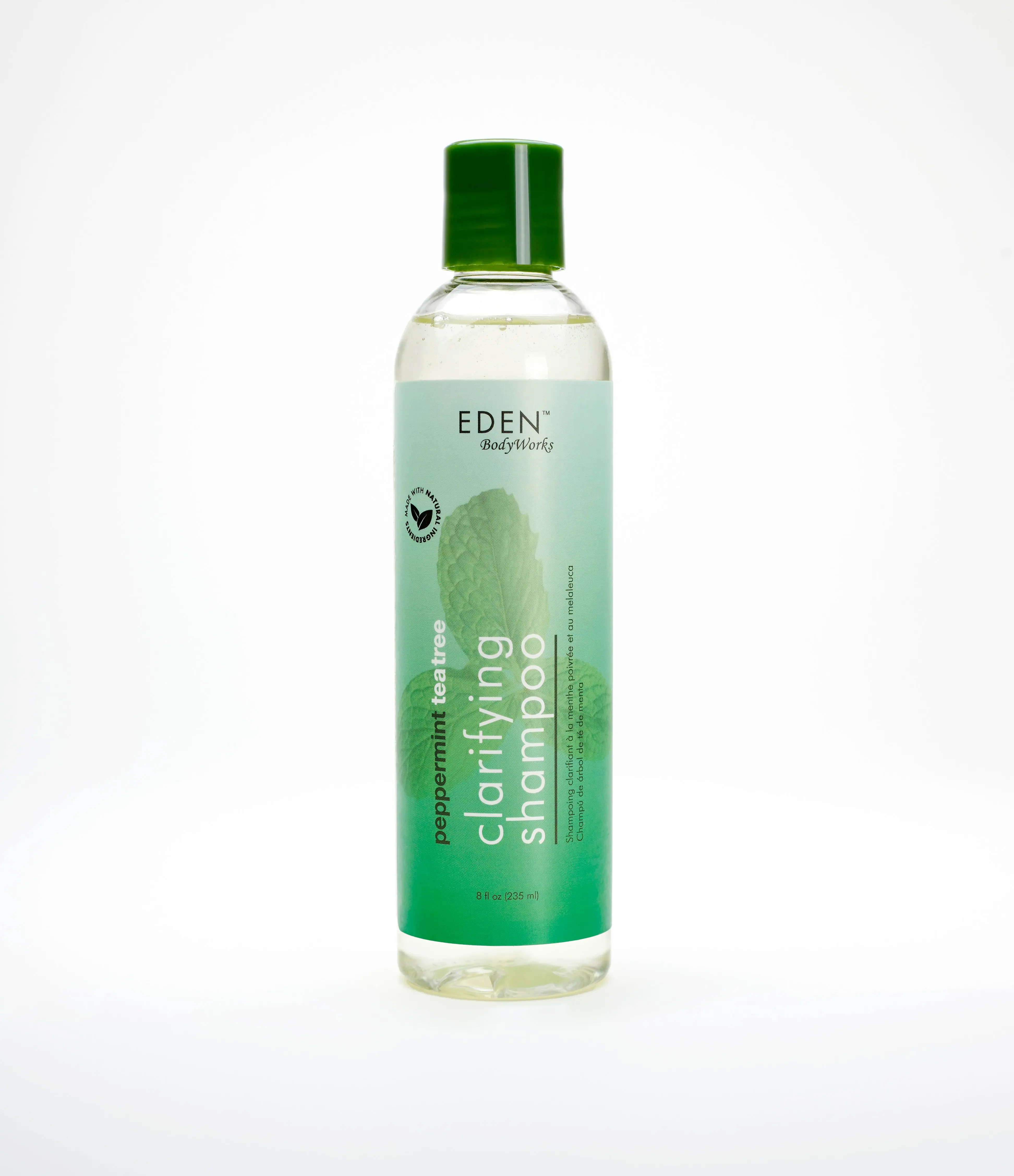 Peppermint Tea Tree Clarifying Shampoo for Itchy Scalp, & Buildup Removal